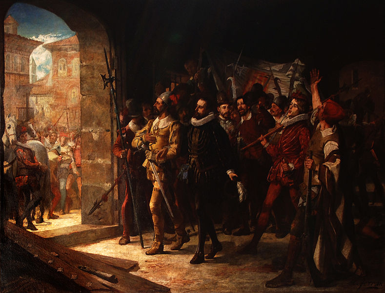 Antonio Perez liberado por el pueblo aragones en 1591 Manuel Ferran Bayona 5755