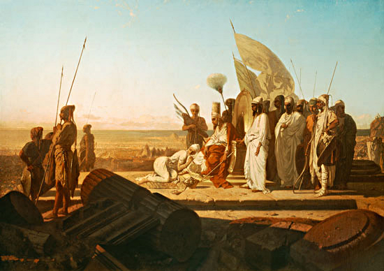 Adrien Guignet Xerxes at the Hellespont