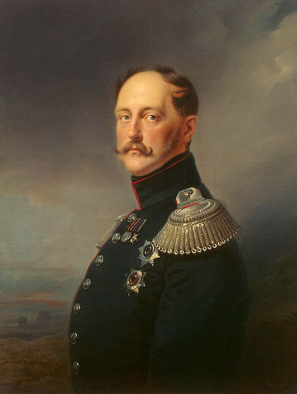 Franz Krger Portrait of Emperor Nicholas I WGA12289