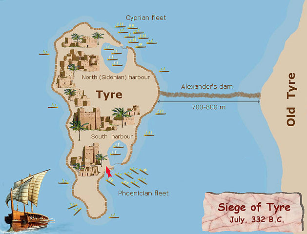 629px Siege of Tyre 332BC plan