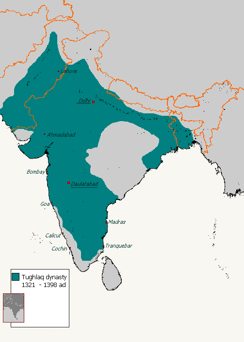 Tughlaq dynasty 1321 1398 ad