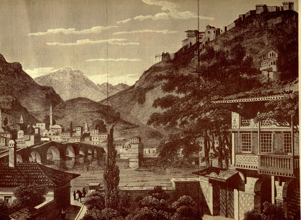 Берат, 1830 г. Berat 1830
