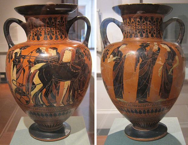 620px Amphora from Athens by the Dayton Painter c. 520 BCE Dayton Art Institute