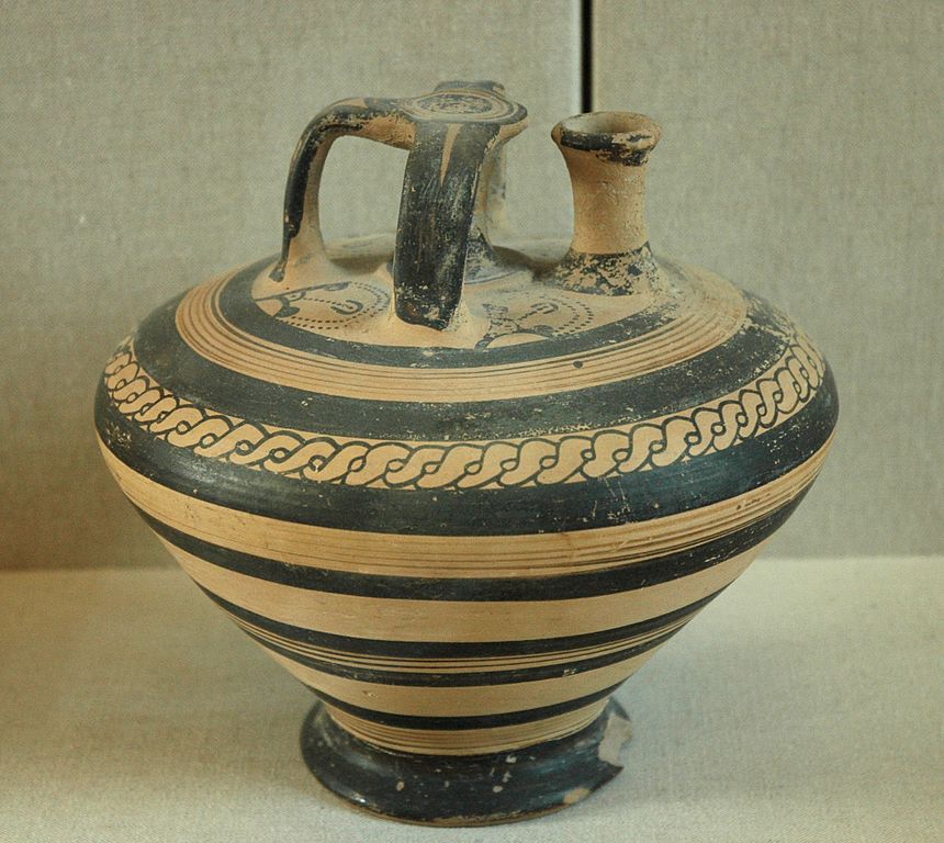 860px Mycenaean stirrup vase Louvre AO19201