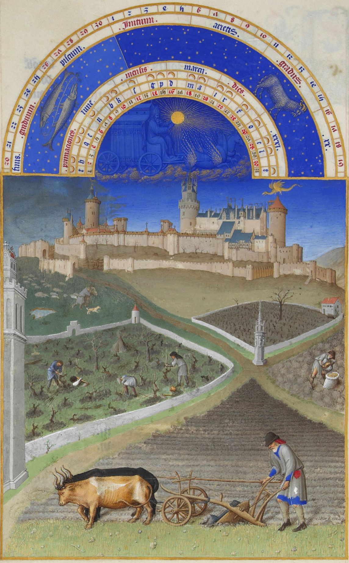 Les Trs Riches Heures du duc de Berry mars