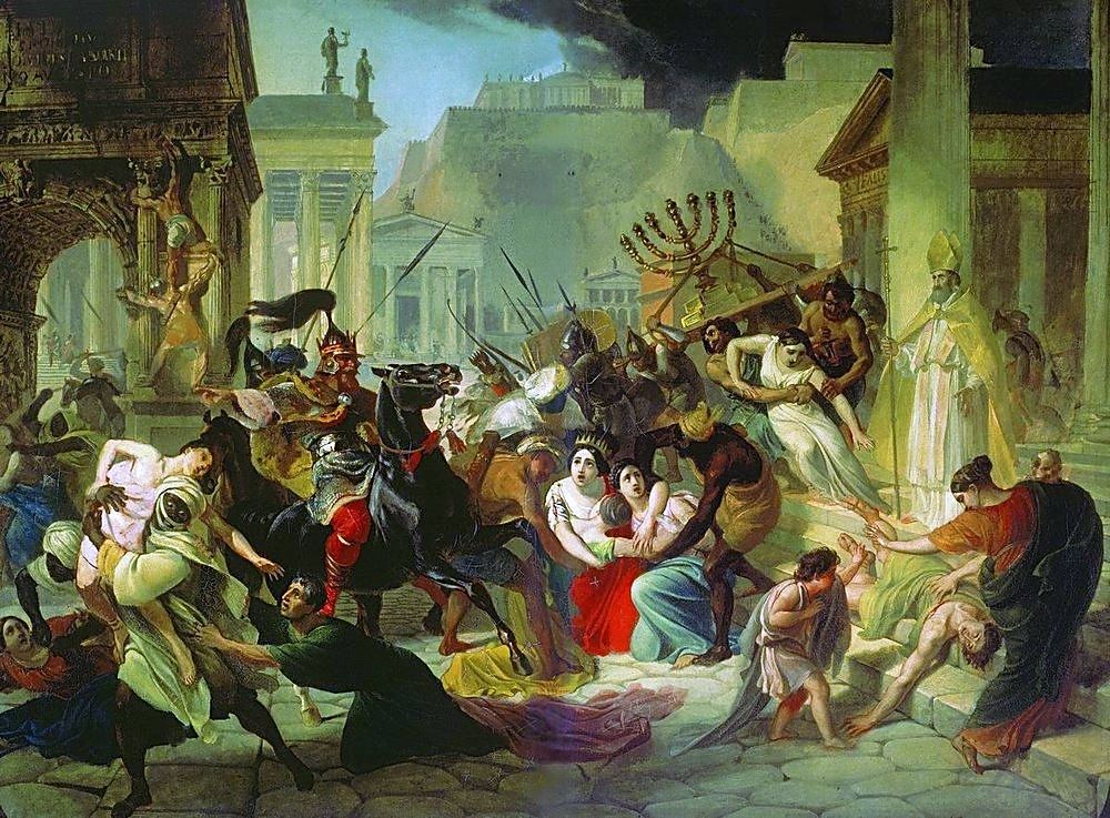 Genseric sacking Rome 455