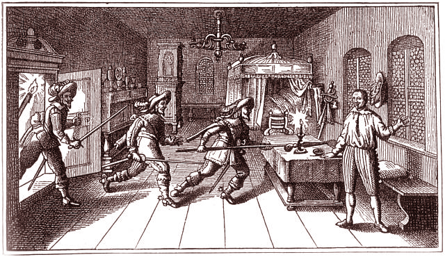 Ermordung wallensteins in eger anonymer kupferstich 1 640x370