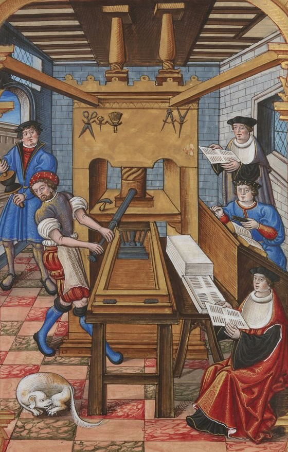 Buchdruck 15 jahrhundert 1