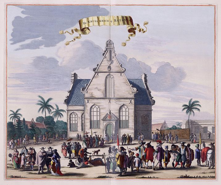AMH 4802 KB The Dutch church or Kruiskerk at Batavia