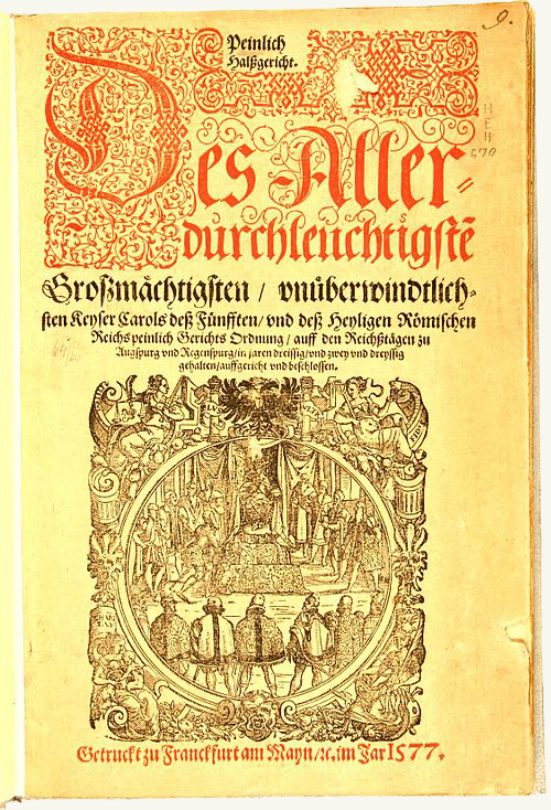 512px De Constitutio criminalis Carolina 1577 01