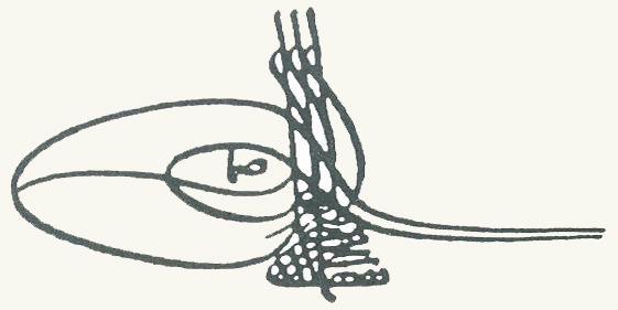 Tughra of Mustafa II