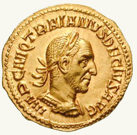 Aureus Trajan Decius RIC 0029a