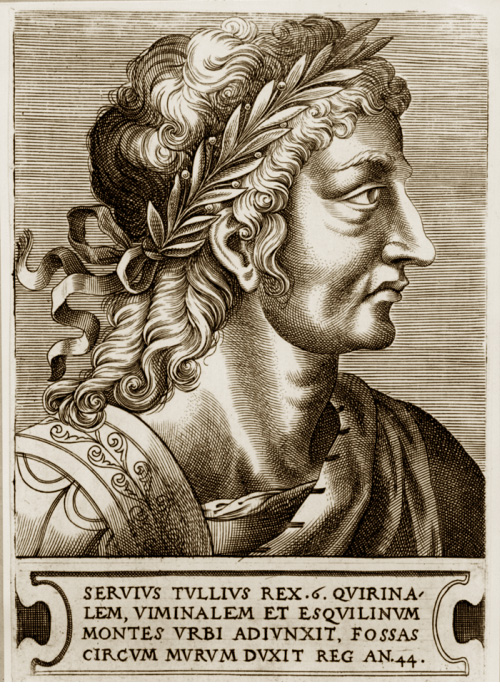 Servius Tullius by Frans Huys