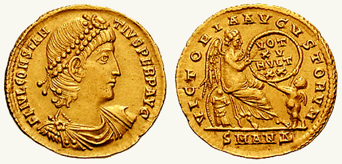 Constantius II solidus antioch RIC viii 025