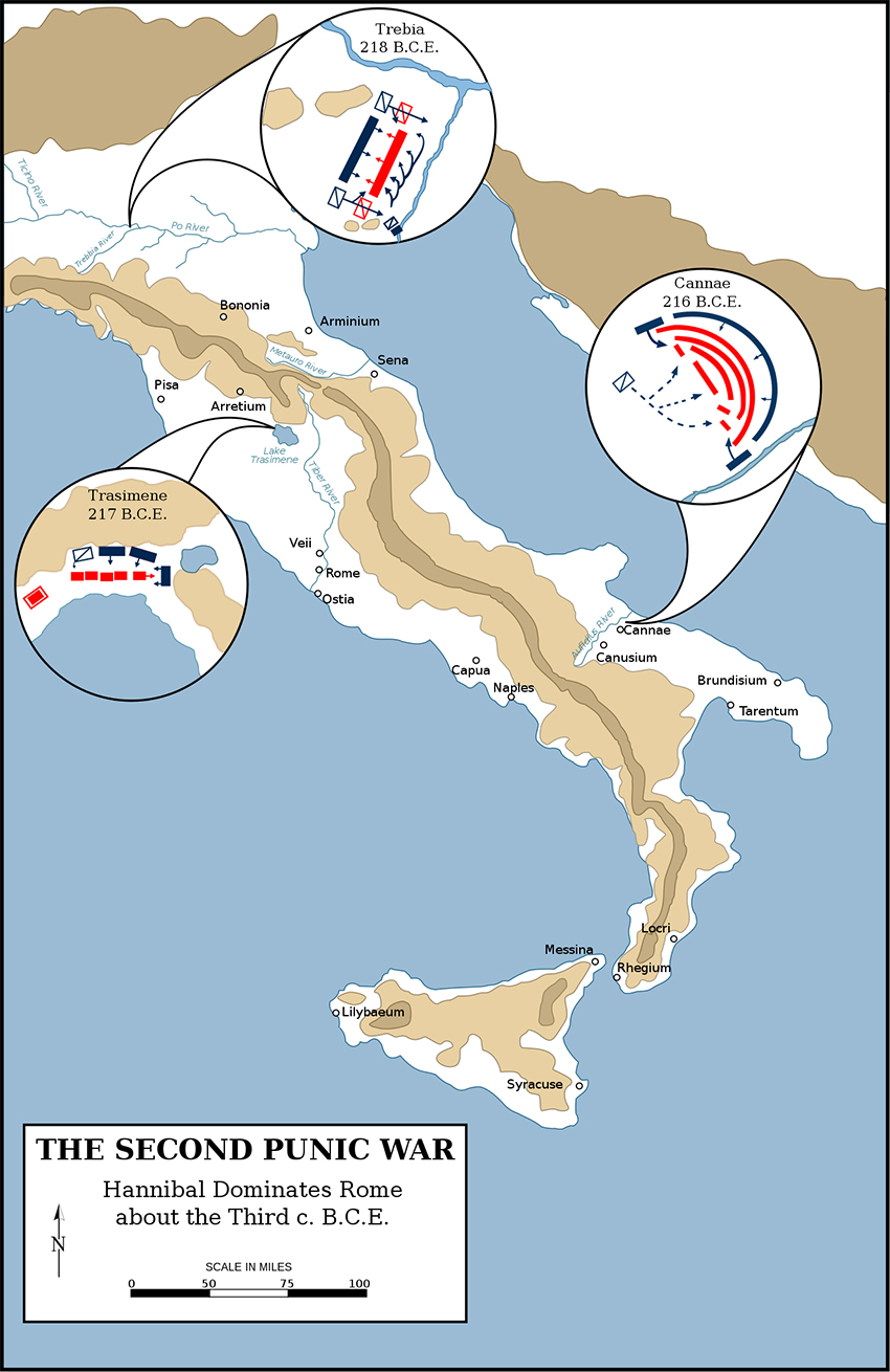 Second Punic War Battles