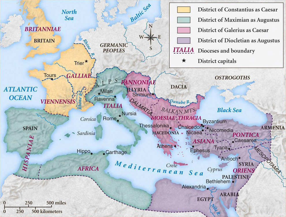Tetrarchy map3