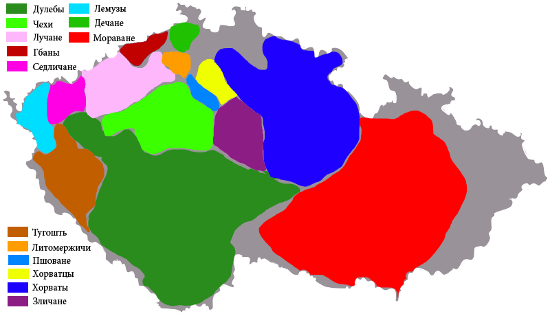 Czehi plemena