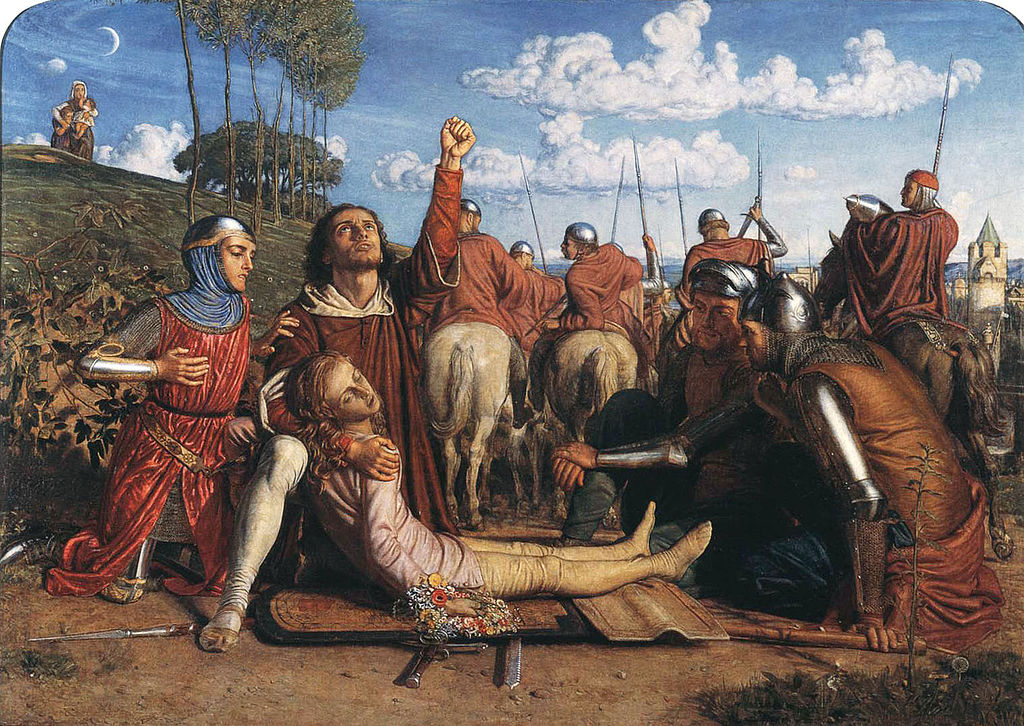 1024px William Holman Hunt Rienzi vowing to obtain justice