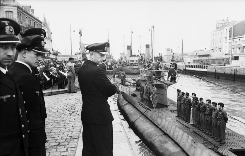 Bundesarchiv Bild 101II MW 3491 06 St. Nazaire Uboot U 94 Karl Dnitz