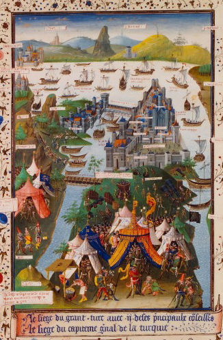 Siege of Constantinople BnF MS Fr 9087