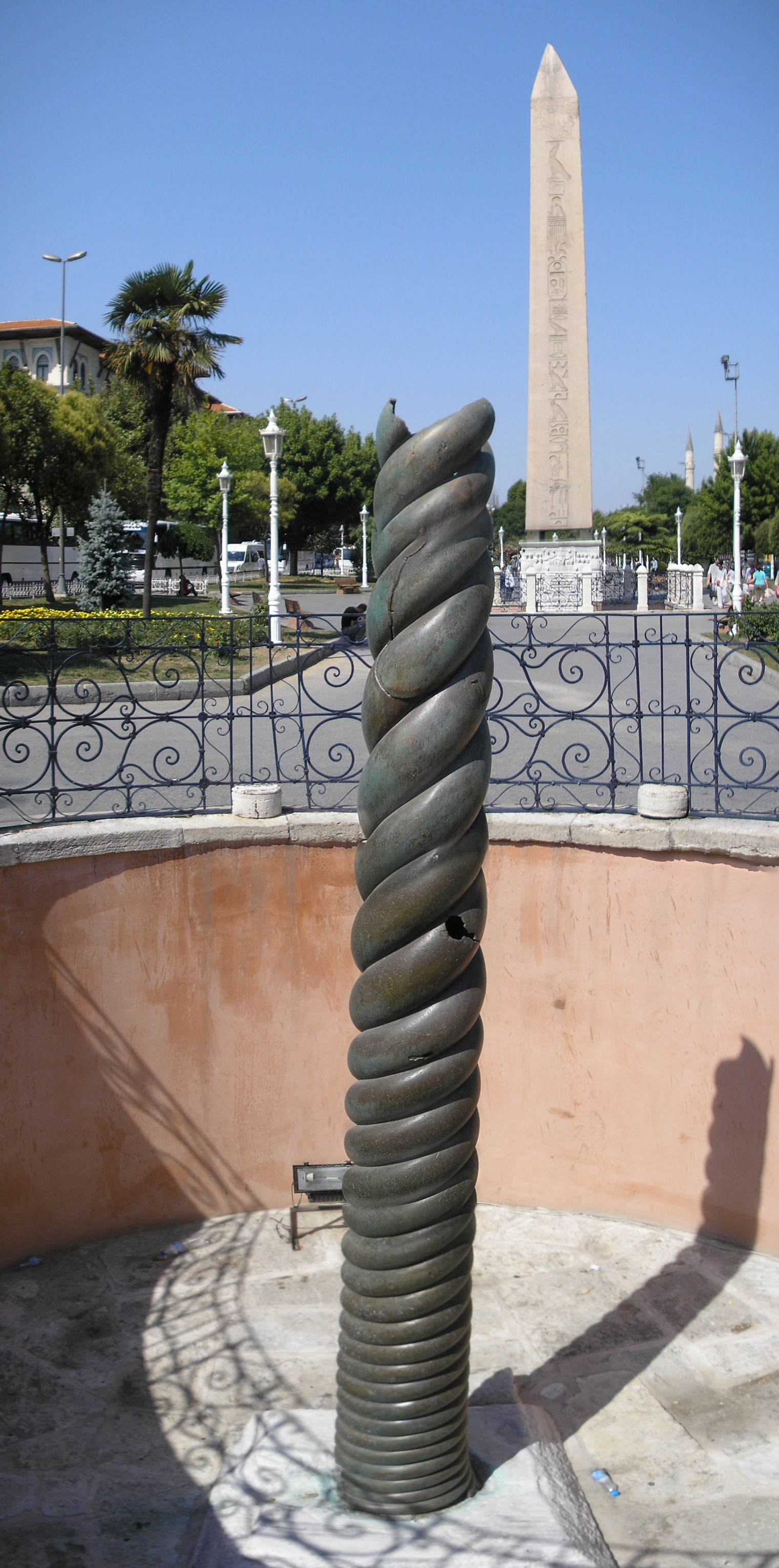 Snake column Hippodrome Constantinople 2007