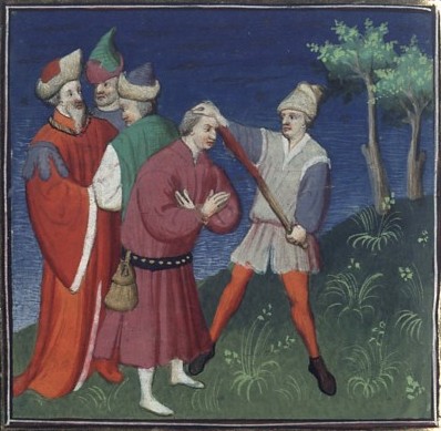 Franais 226 fol. 258v Supplice dIsaac II
