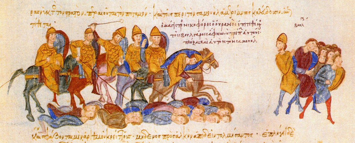 Skylitzes Ouranos kills Bulgarians