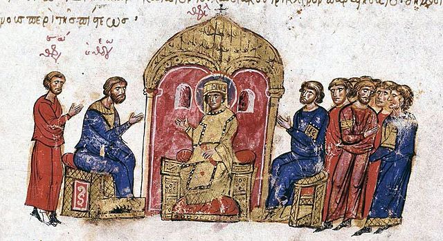 Argument about icons Skylitzis Chronicle
