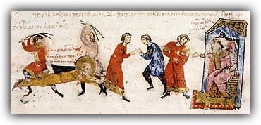 Persecution of monks from the Chronicle of John Skylitzes