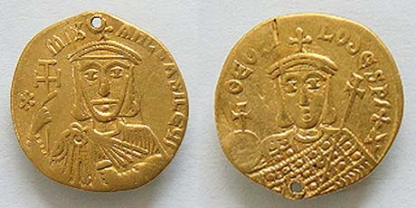 Solidus Michael II Theophilus sb1640