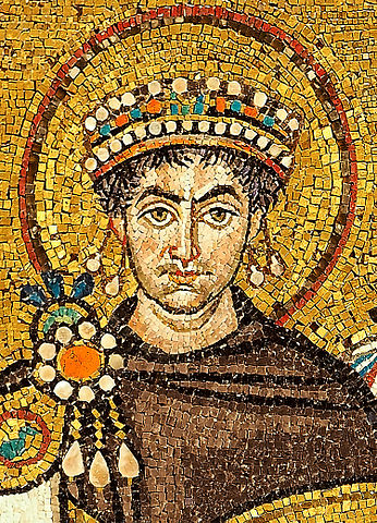346px Mosaic of Justinianus I Basilica San Vitale Ravenna