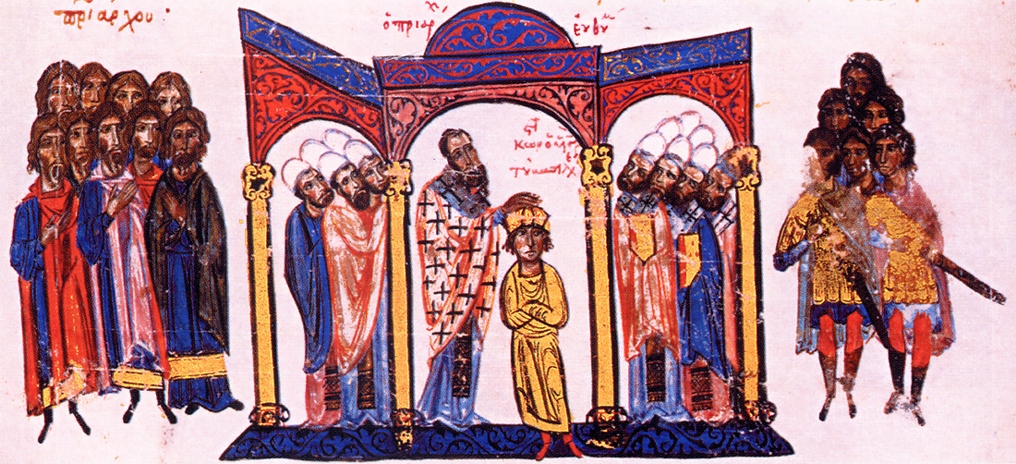 MadridSkylitzesCoronationKonstantinosVIIFol114v