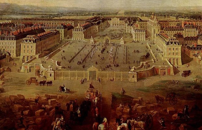 Версай през 1722 г.