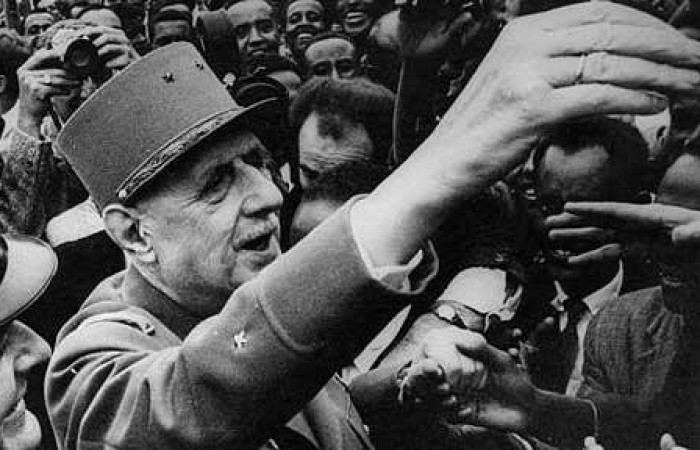 Президентът сред французи, 1965.
