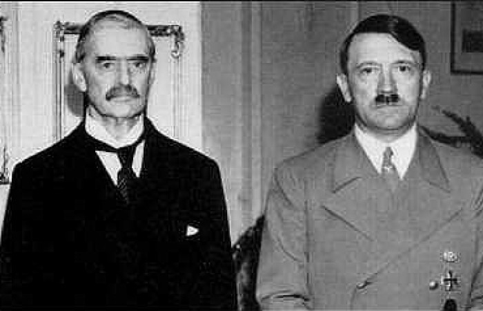 Хитлер-Чембърлейн Мюнхенско съглашение, 29-30 септември 1938 г.