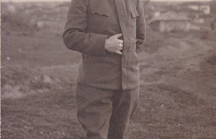 Полковник Жостов в полева униформа – 1913 г.