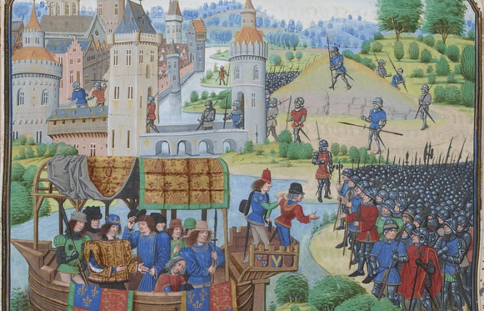 Ричард II се среща с въстаниците на Уот Тейлър (13 юни 1381)